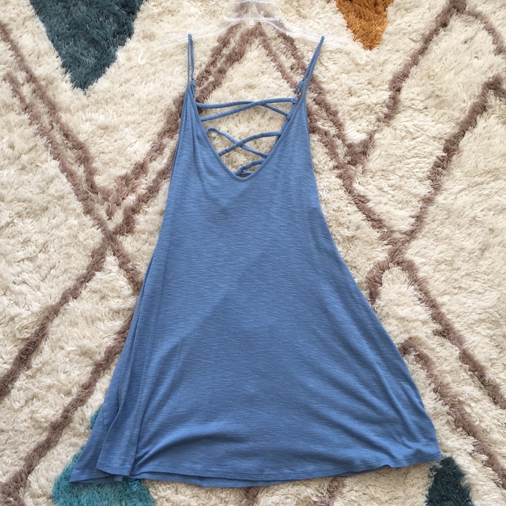 Blue dress
